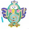 Montessori CAB Toys Drevené magnetické bludisko vtáčik