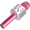 Mikrofón MG Bluetooth Karaoke mikrofón s reproduktorom, ružový (UNI68330)