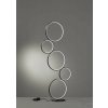 TRIO 422610532 Rondo Stojanová lampa 470mm LED 1X36W/3200lm 3000K Matná čierna