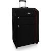 AVANCEA Textilný cestovný kufor GP4555 2W čierny L 75x48x31 cm