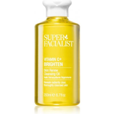 Super Facialist Vitamin C+ Brighten čistiaci a odličovací olej pre rozjasnenie pleti 200 ml