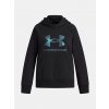 Girls' sweatshirt Under Armour UA Rival Flc Shimmer Hdy-BLK - Girls čierna XS Under Armour 198632676059