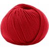 MAXI SOFT Lana Gatto MAXI SOFT: 10095 červená 100% merino vlna