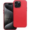 Obal Leather Mag Cover Apple iPhone 16 Pro red
