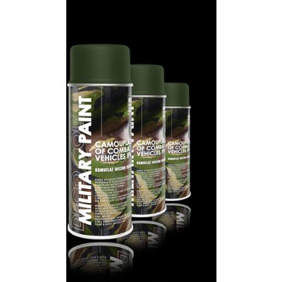 Deco Color Military Paint piesková khaki RAL 1001 400 ml - kamuflážny sprej