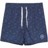 Color Kids-Swim Shorts, AOP, dress blues
