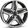 Alu disk Borbet CWZ 7.5x18, 5x120, 65.1, ET53 mistral anthracite glossy polished