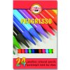 Koh-i-noor pastelky PROGRESSO dlouhé sada 24 ks
