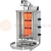 Gyros/kebab gril plynový, záťaž: 40 kg, 10,5 kW, G30 | POTIS, GD-3