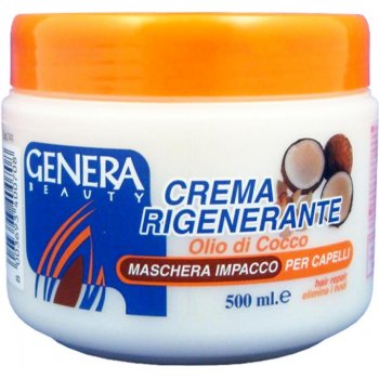 Genera regenerační vlasový zábal kokosový olej 500 ml