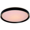 Lucide 79182/18/30 Stropné LED svietidlo NURIA 18W, 2700K, 1440lm, IP20, 30cm, Step Dim., čierna