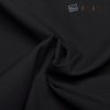 Kostýmová látka viskózová strečová, čierna - zvyšok tkaniny, dĺžka 50 cm