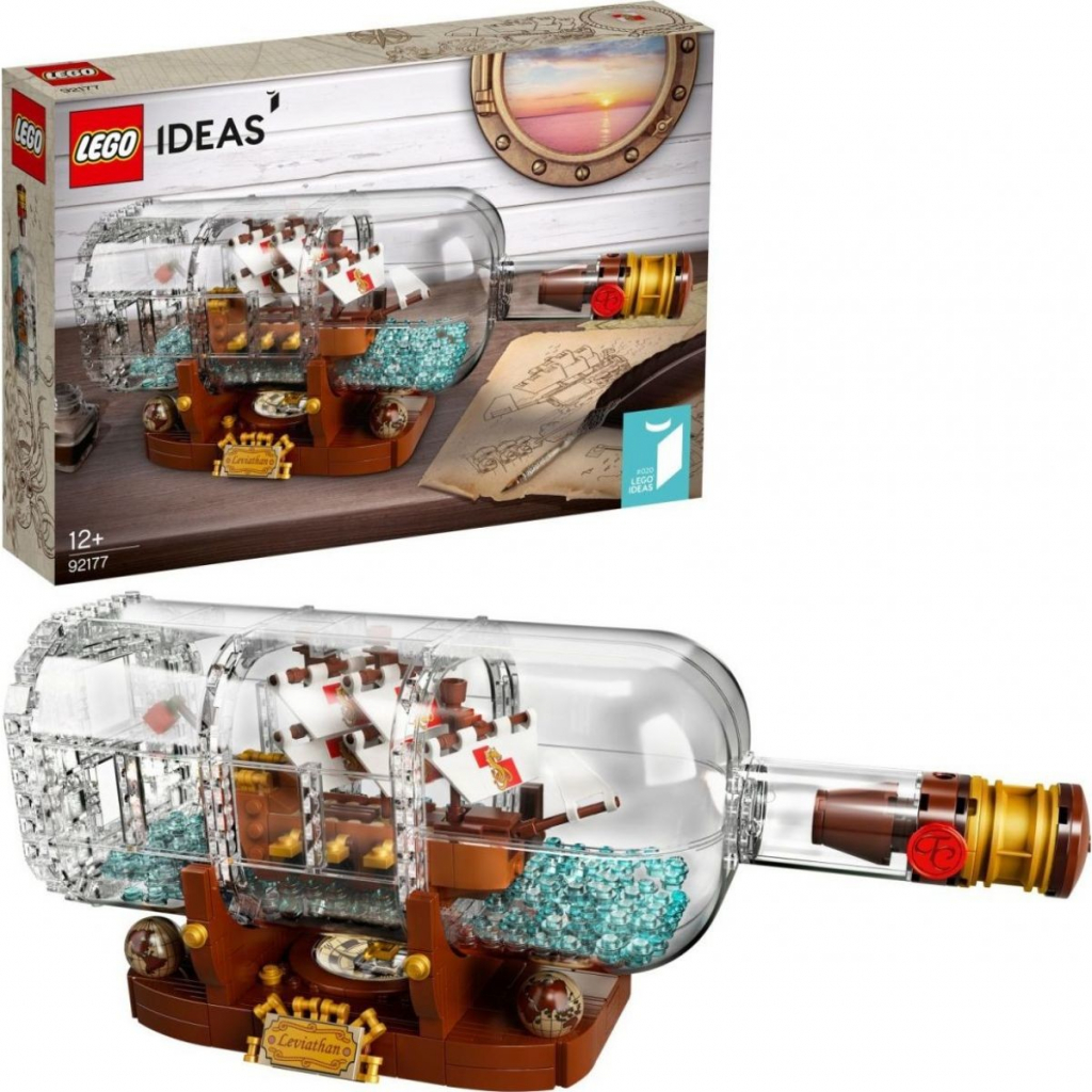 LEGO® Ideas 92177 Loď vo fľaši od 122,4 € - Heureka.sk