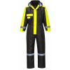 PORTWEST WINTER S585 / Zimná reflexná kombinéza, nepremokavá - čierna S
