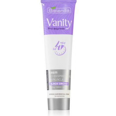 Bielenda Vanity Pro Express depilačný krém na ruky, podpazušie a triesla pre normálnu pokožku Black Orchid 75 ml
