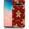 Picasee silikónový prehľadný obal pre Samsung Galaxy S10 Plus G975 - Gingerbread 2