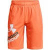 Chlapčenské kraťasy Under Armour, PROTOTYPE 2.0 LOGO SHORTS oranžová,biela,čierna yxl