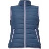CERVA MAX NEO LADY LIGHT / Dámska zateplená vesta - námorná modrá XL