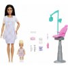 Mattel Barbie herný set povolania - zubárka čiernovláska