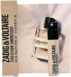 Zadig & Voltaire This is Him ! Undressed toaletná voda pánska 0,8 ml