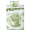 Faro bavlna obliečky Cuddles 016 100 x 135 cm 40 x 60 cm zelené