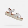 White women's sandals Geox Camalei - Women's šedá 37 GEOX 8058192141225