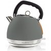 Nedis | Nedis KAWK520EGY − Rýchlovarná kanvica 1,8 l 1850-2200W/230V šedá | NE0105