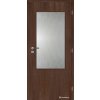 Doornite Fóliované (kašír) 2/3 SKLO Orech Rustikálny interiérové dvere F12/3S-OrechRustik