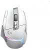 Logitech G502 X PLUS - bezdrôtová herná myš - biela