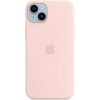 Kryt na mobil Apple iPhone 14 Plus Silicone Case with MagSafe - Chalk Pink MW523ZM-A