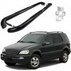 J&J Bočné rámy Mercedes ML-Class W163 1998-2005 Black