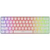 Klávesnica Genesis THOR 660 G2, RGB, Bluetooth, Gateron Red, US layout (NKG-1917) biela
