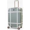 Cestovní kufr ROCK TR-0193/3-M ABS - šedozelená - 60 L