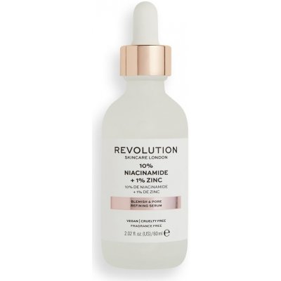 Revolution Skincare Blemish and Pore Refining Serum 10% Niacinamide + 1% Zinc 60 ml