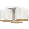 Luminex Luster prisadený LOFT SHADE 3xE27/60W/230V biela/zlatá LU5262 + záruka 3 roky zadarmo + záruka 3 roky zadarmo