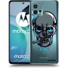 Picasee silikónový prehľadný obal pre Motorola Moto G72 - EARTH - Lebka 3.0