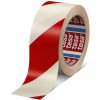 Vyznačovacia páska lepiaca TESA 50 mm x 33 m bielo-červená