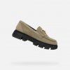 Beige women's moccasins Geox Vilde - Women's čierna | kaki 38 GEOX 8056206917866