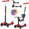 Milly Mally Magic Scooter červená