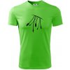 Konektory - Pánske tričko Fantasy športové - XL ( Apple Green )