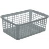 Keeeper Plastový košík 20x30x11cm šedý