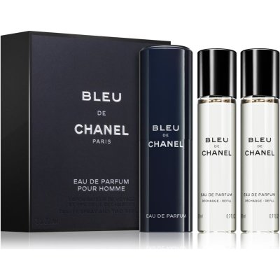 Chanel Bleu de Chanel parfumovaná voda pre mužov 3 x 20 ml