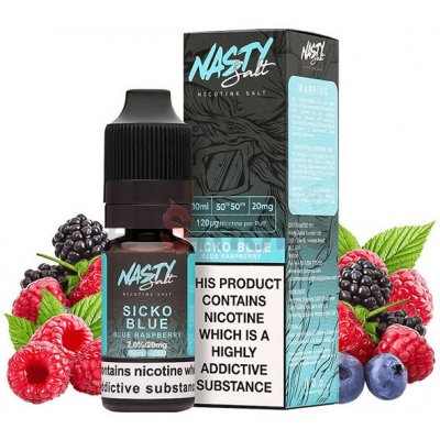 Nasty Juice Salt Sicko Blue 10 ml 10 mg