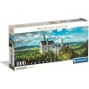 Clementoni - Puzzle 1000 Panorama Zámok Neuschwanstein