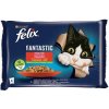 FELIX Fantastické želé z kuracieho a hovädzieho mäsa 4x85g