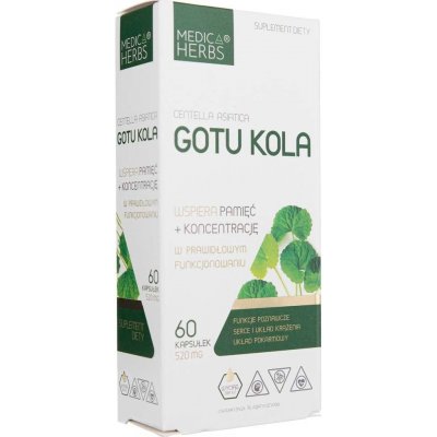 Medica Herbs Gotu Kola 520 mg 60 kapsúl