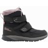 Detské zimné topánky Jack Wolfskin Polar Bear-G Texapore Mid Vc K Veľkosť topánok (EU): 34 / Farba: čierna/sivá