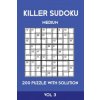 Killer Sudoku Medium 200 Puzzle WIth Solution Vol 3: Advanced Puzzle Sumdoku Book,9x9, 2 puzzles per page