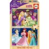 Drevené puzzle Disney Princess Educa 2x50 dielov od 4 rokov