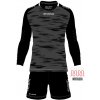 KIT PORTIERE DIFESA GRIGIO SCURO/NERO Tg. S